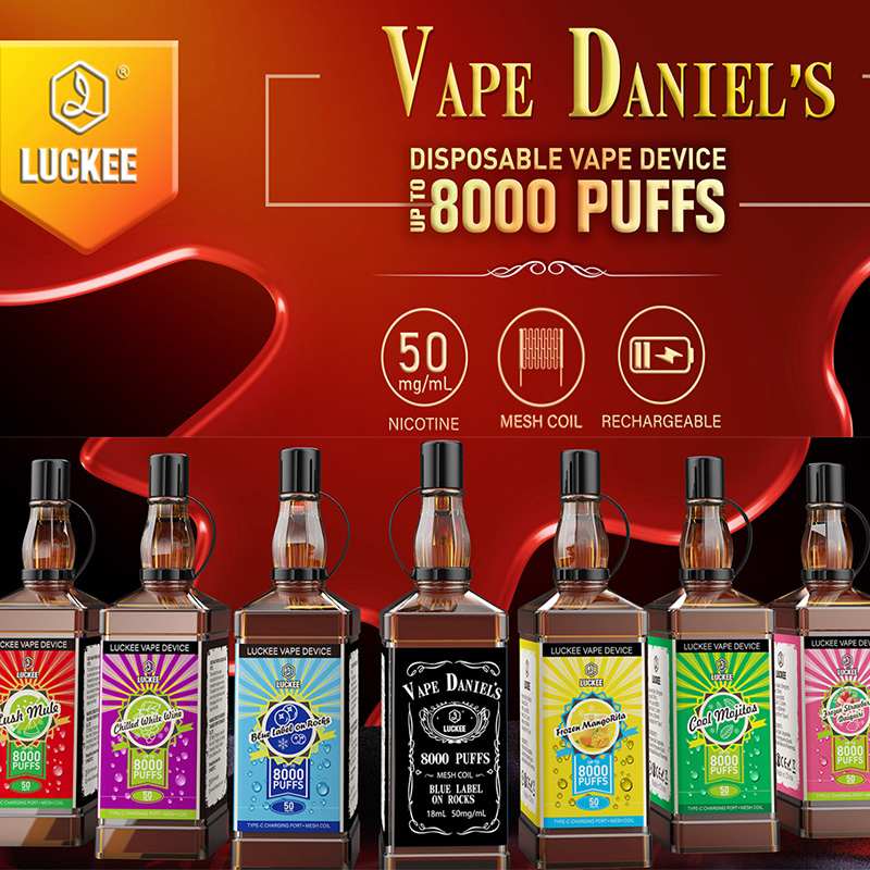 LUCKEE Vape Daniels 8000PUFFS LUCKEE Vape Daniels 8000PUFFS