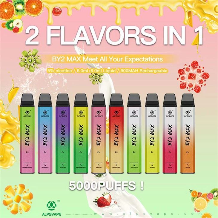 ALPSVAPE BY2 MAX 5000 Elektronička cigareta za jednokratnu upotrebu