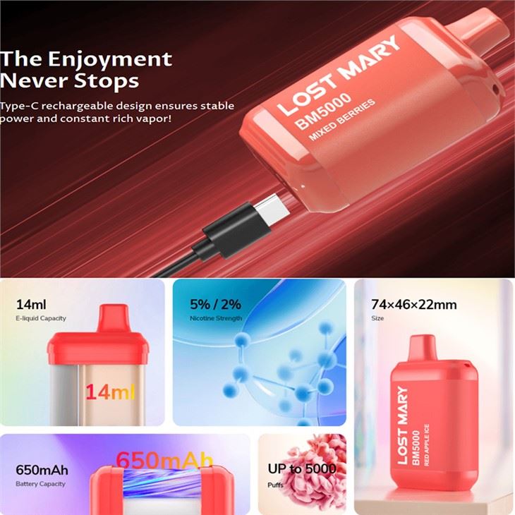 Lost Mary BM5000 jednokratni vape