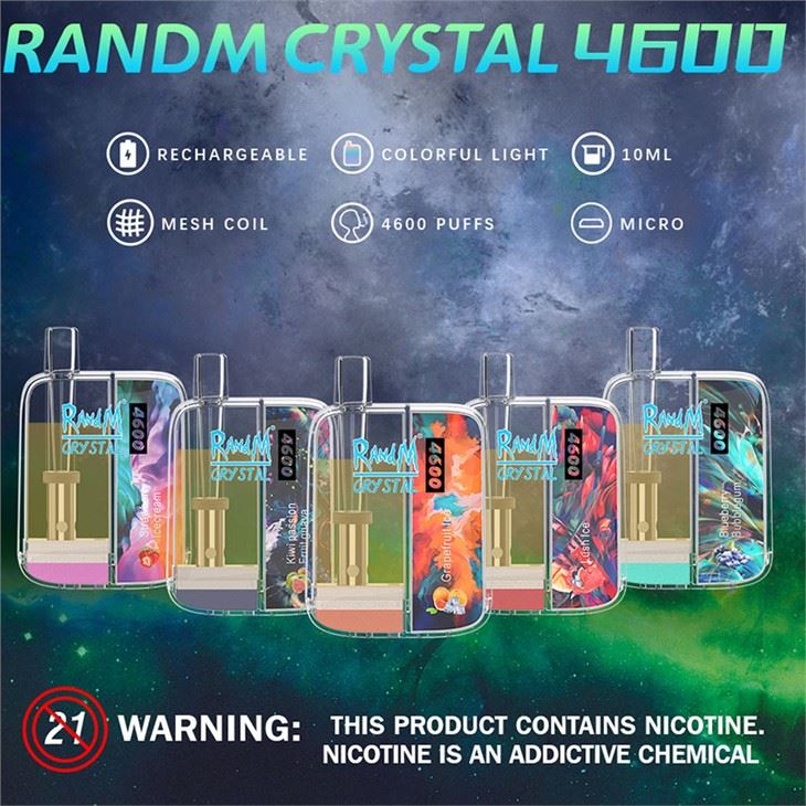 Jednokratna elektronička cigareta Randm Crystal 4600