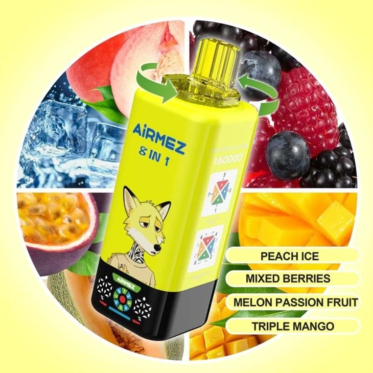 Airmez Fox 160000 Puffs 8 IN 1 factory