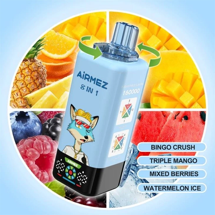 Airmez Fox 160000 Puffs 8 IN 1 suppliers