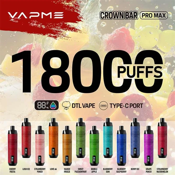 CROWN BAR 18000 PRO MAX EKRAN