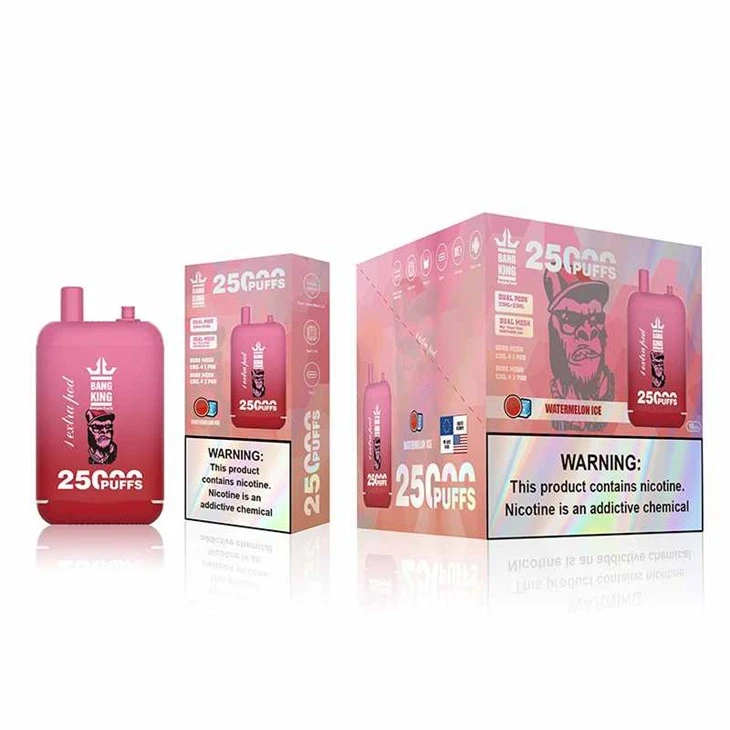 Bang King jednokratni vape s dva spremnika od 25 000 udaha