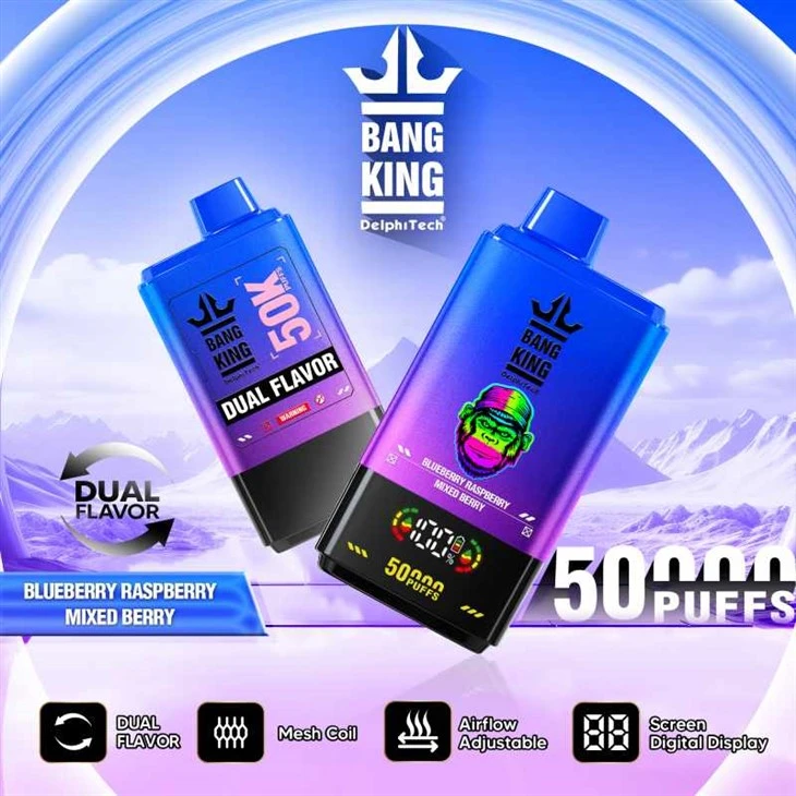 Bang King 50000 Blizanci dvostruki ukus dvostruki okus