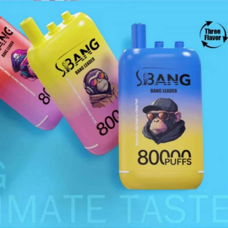 Lang Vođa 80000 Puffs Trostruki okus