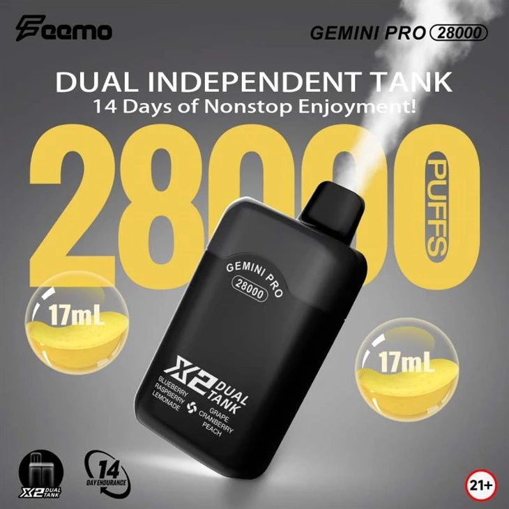 Feemo BEMINI PRO 28000 Puffs DUAL ASTUM