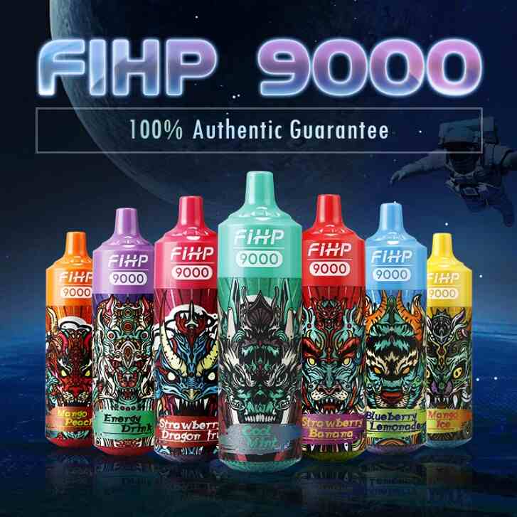 FIHP Tornado 9000 Puffs jednokratni Vape