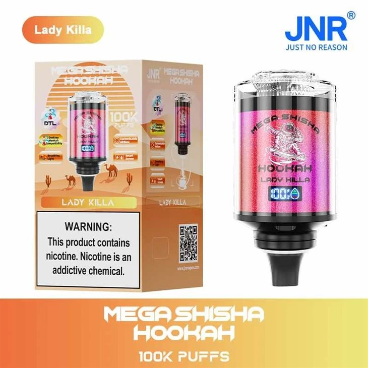 3-Lady-Killa_Mega Shisha Hookah 100K