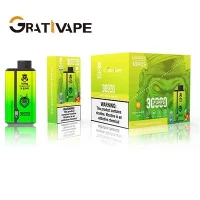 Grativape Bang King 30000 Puffs 2 u 1 okus