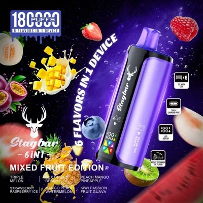 Stag Bar 6in1 180K Puffs