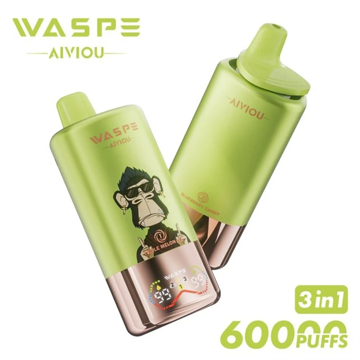Waspe aiviou 60000 puffs 3 u 1 3 okus