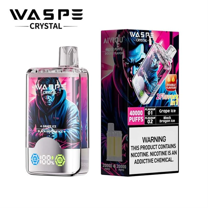 Wasspe Crystal 40K puffs